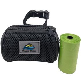 American River Poop Bag Holder (Option: Black)