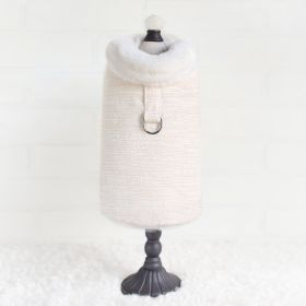 Zha Zha Dog Coat (Color: Peach, size: LG)