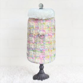 Annabella Dog Coat (Color: Masquerade, size: SM)
